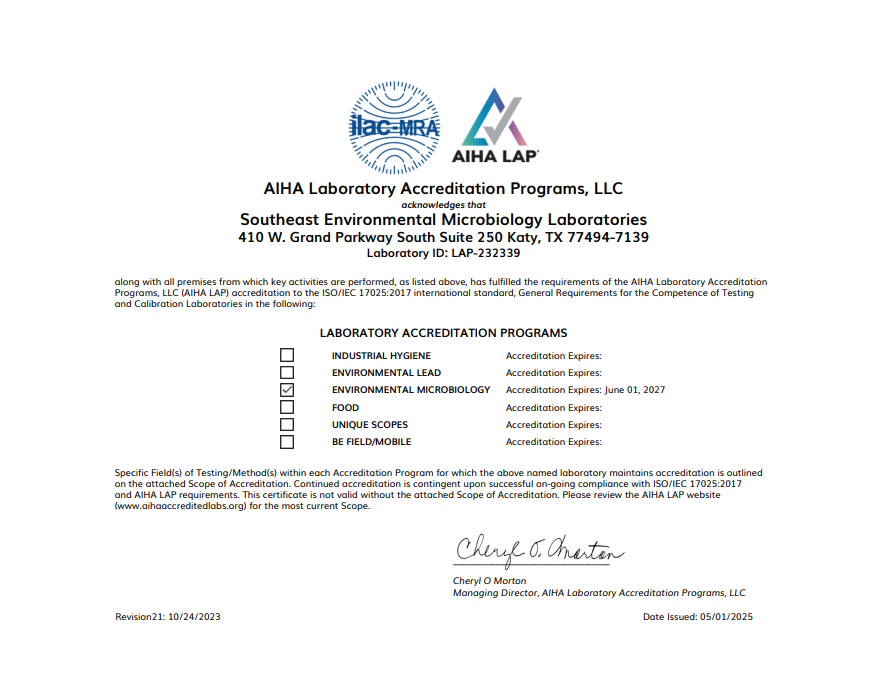 Accreditations – SEEML